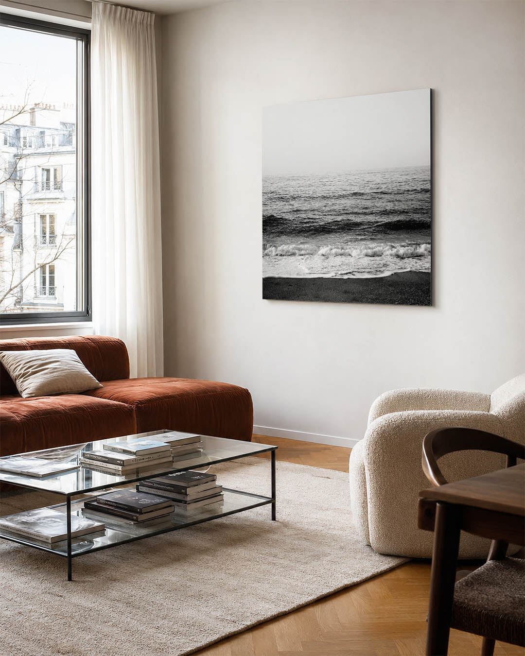Rustige zee Kunstwerk