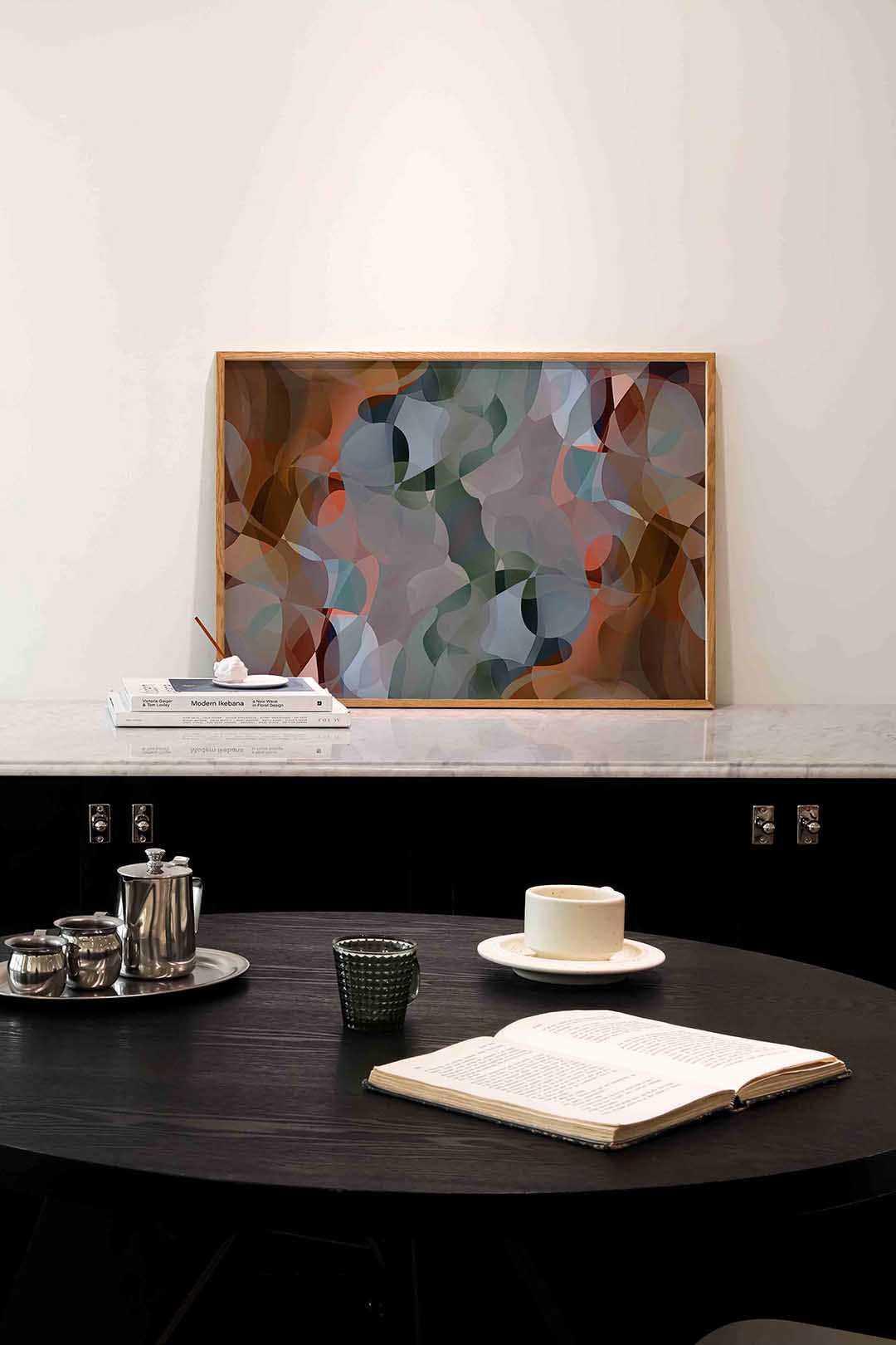 Abstracte vormen Poster