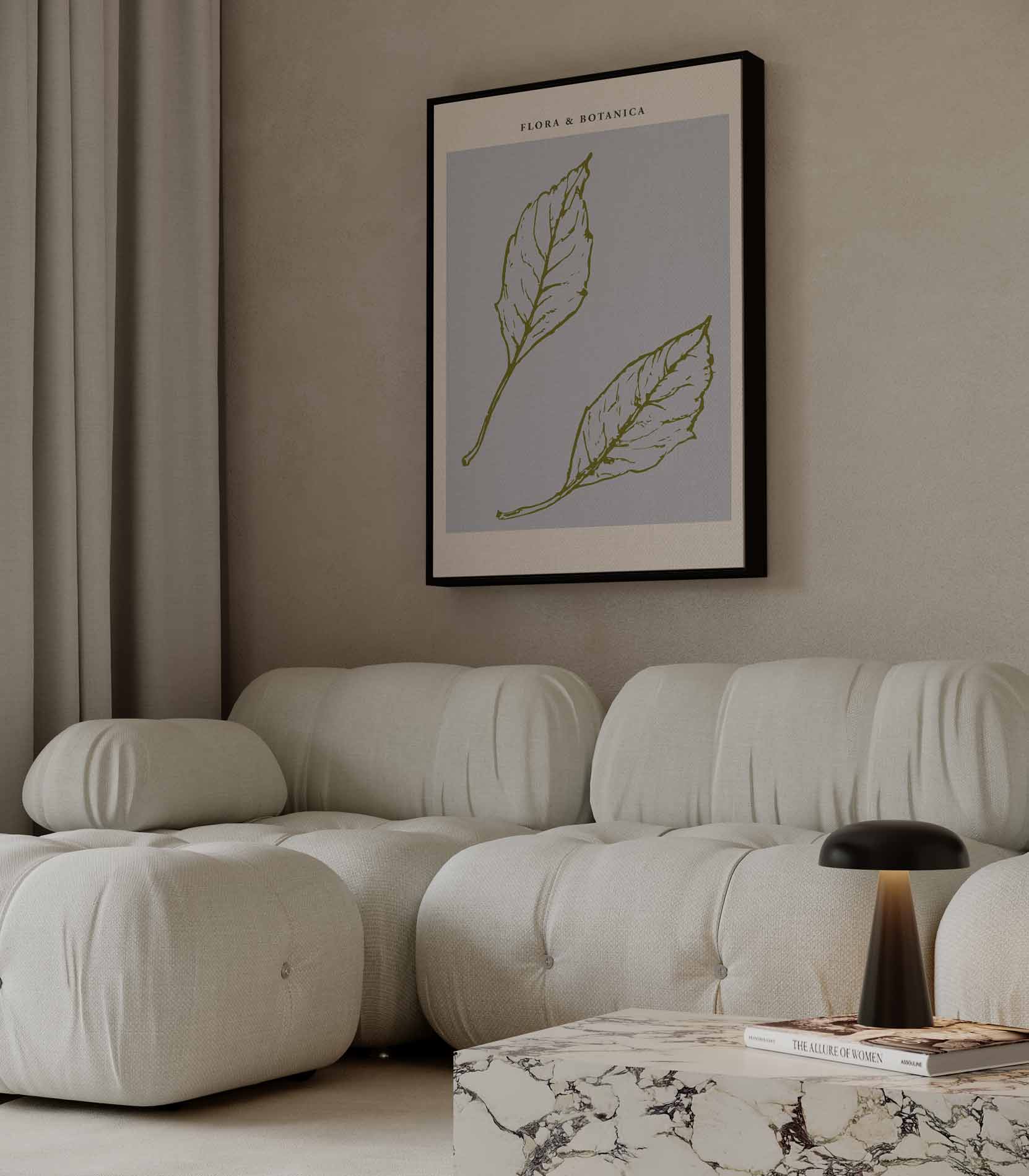 Botanische Bladeren Kunstposter