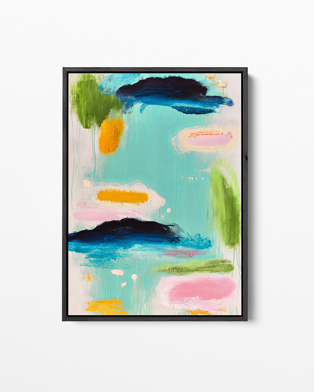 Kleurrijke vormen Kunstwerk