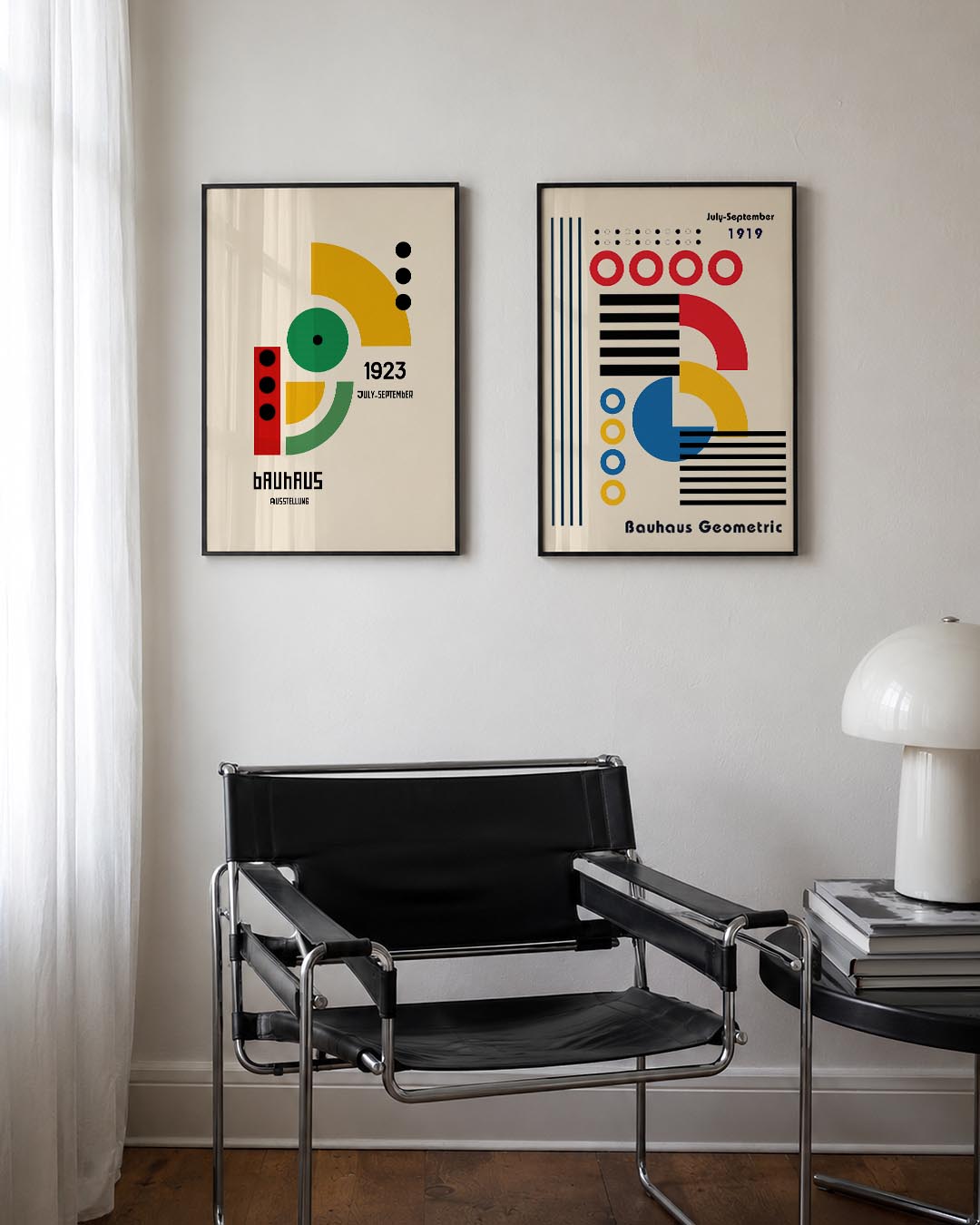 Vormen en kleurvlakken Posterset