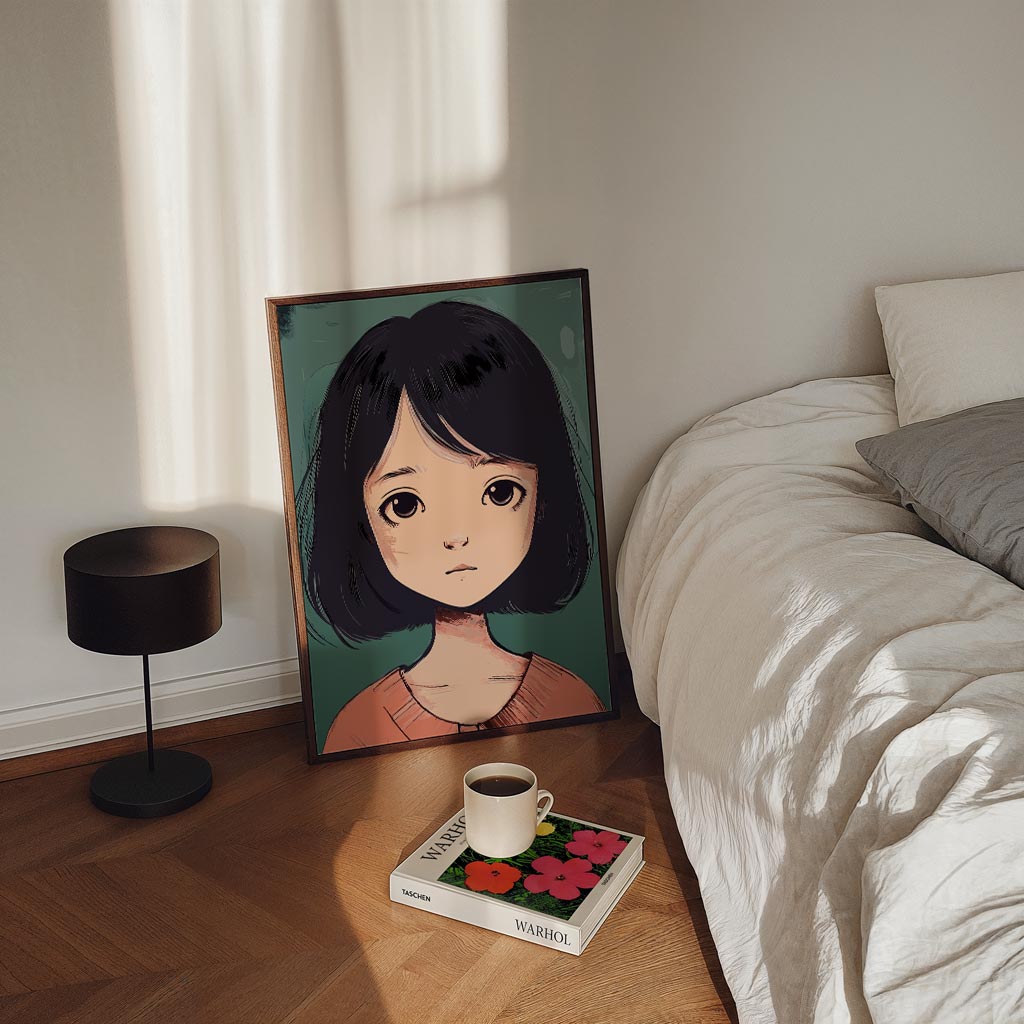 Mystieke Meisjeskracht Poster-WallArtistic