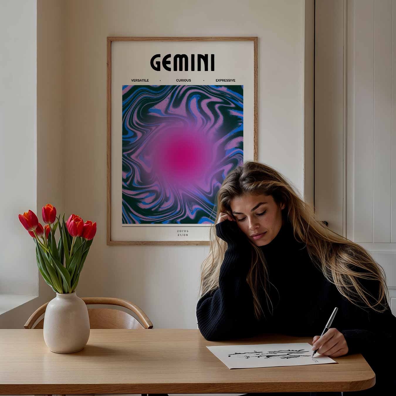Gemini Poster-WallArtistic