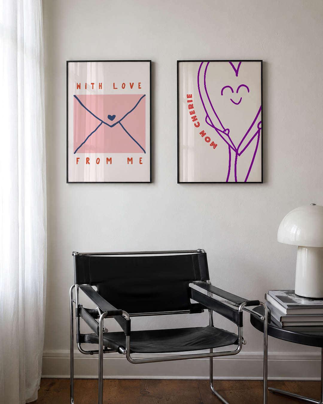 Liefdevolle brief Posterset