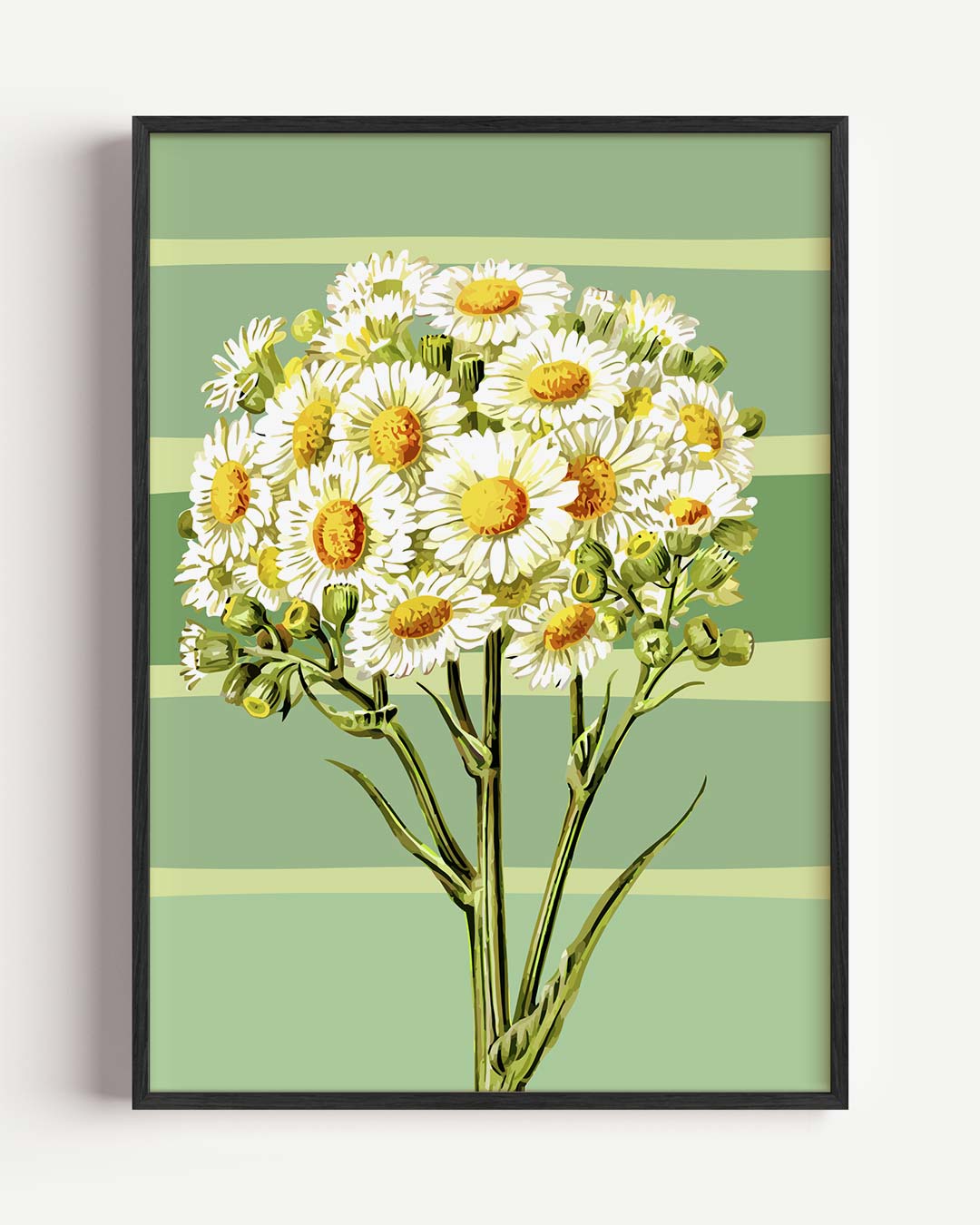 Frisse Madeliefjes Bloemenposter-WallArtistic