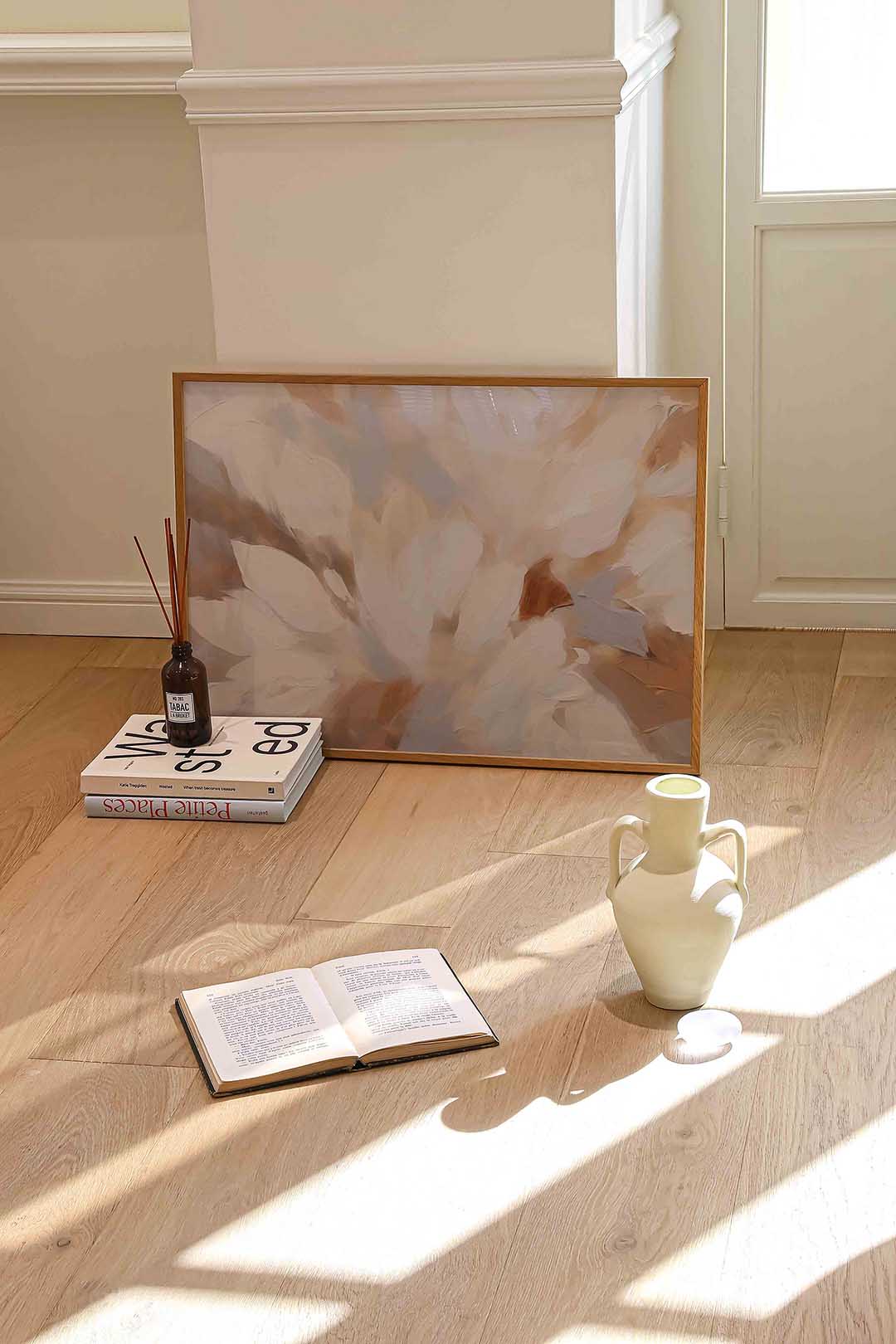 Abstracte bloemen Poster