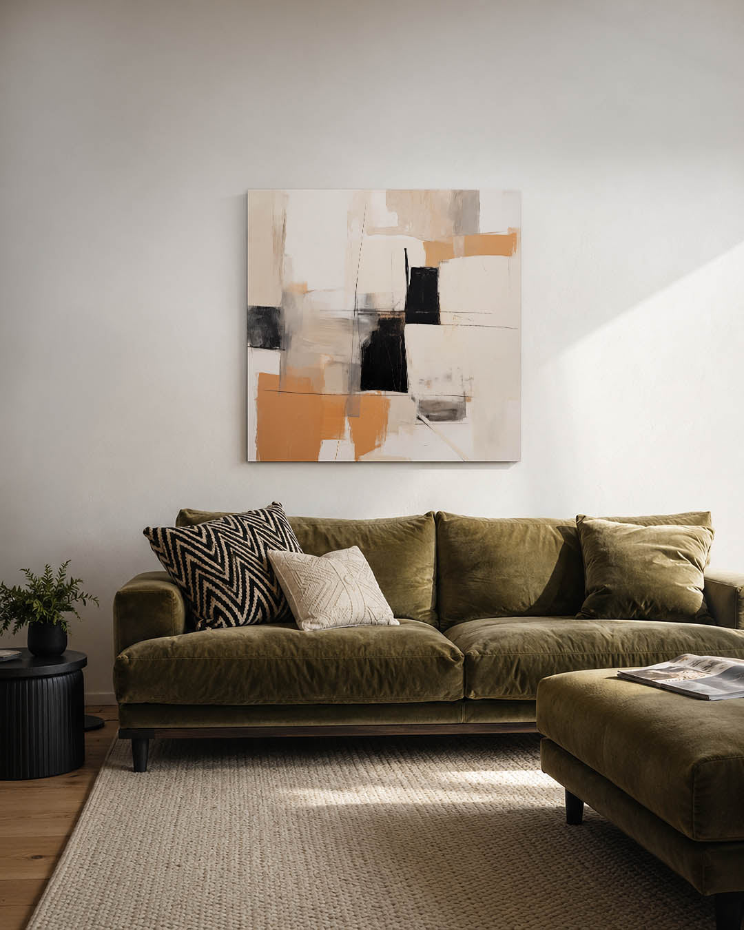 Geometrische vormen Kunstwerk