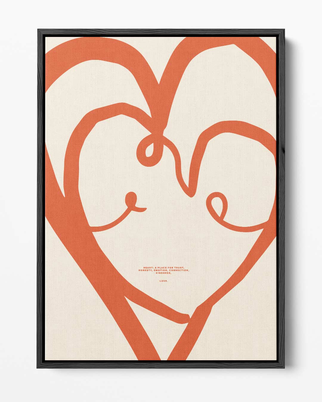 Liefdevolle Lijnen Kunstwerk-canvas-dibond-plexiglas-wanddecoratie-WallArtistic