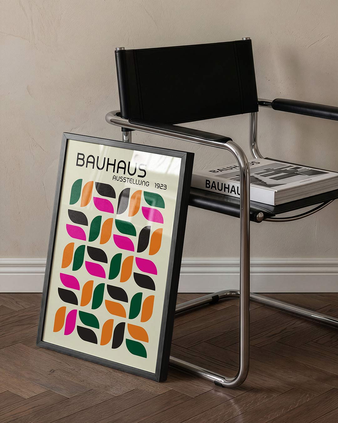 Vormritme en kleur Poster