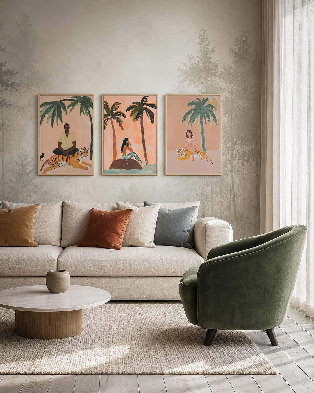 Tropisch evenwicht Posterset