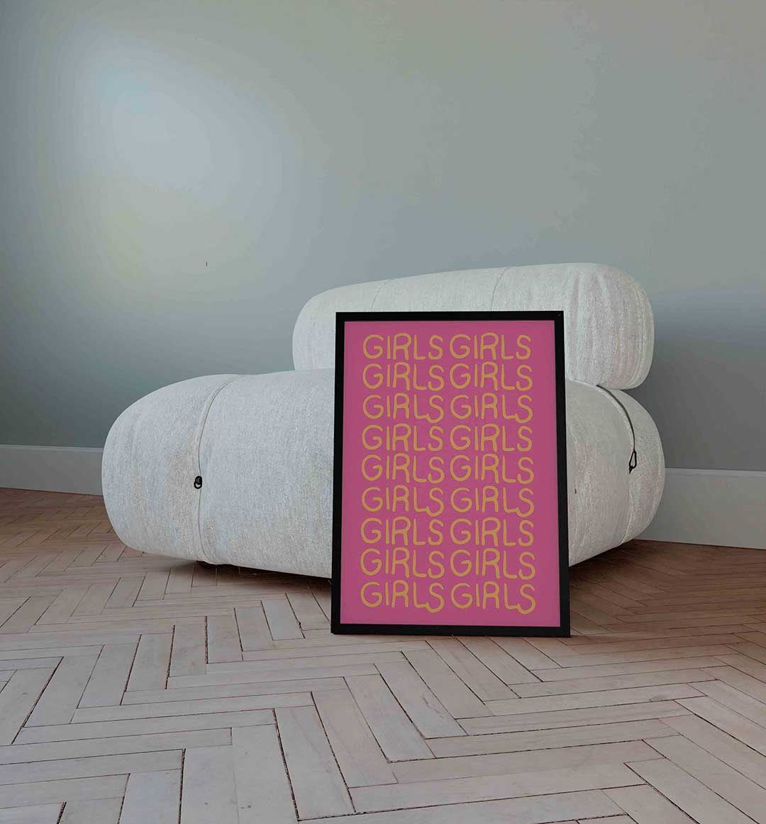Herhaling van girls Poster