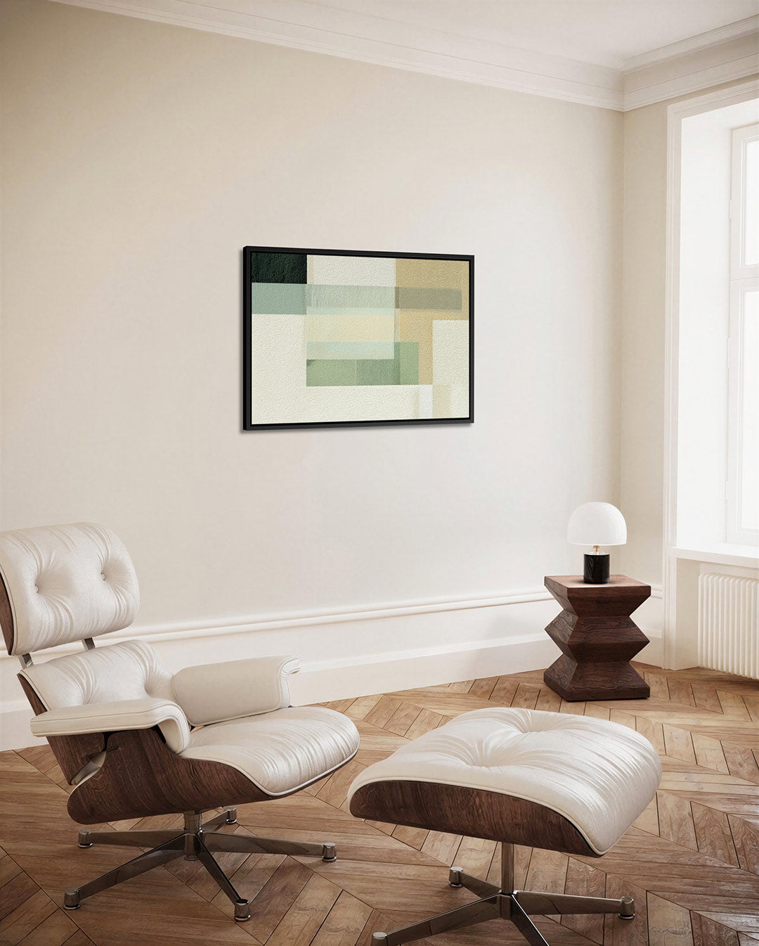 Geometrische vlakken Kunstwerk