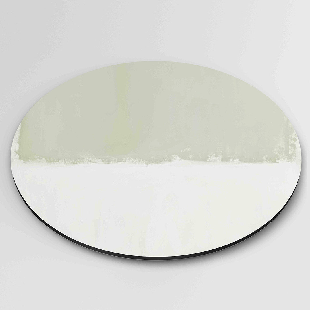Groene en witte Muurcirkel