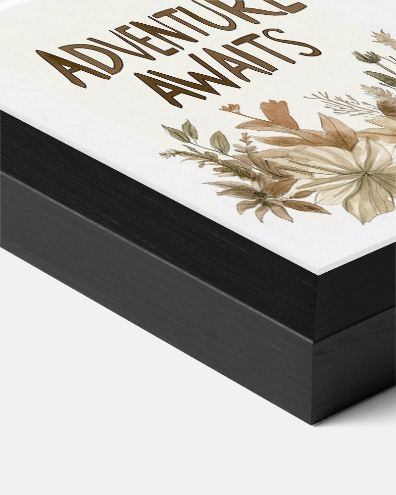 Inspirerende Avontuur Bloemenposter-WallArtistic