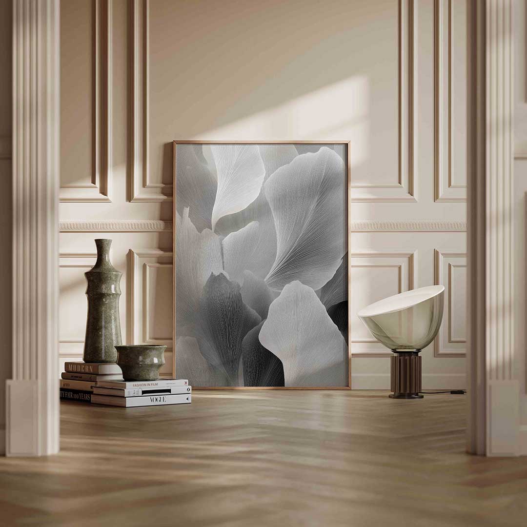 Abstracte bladeren Poster