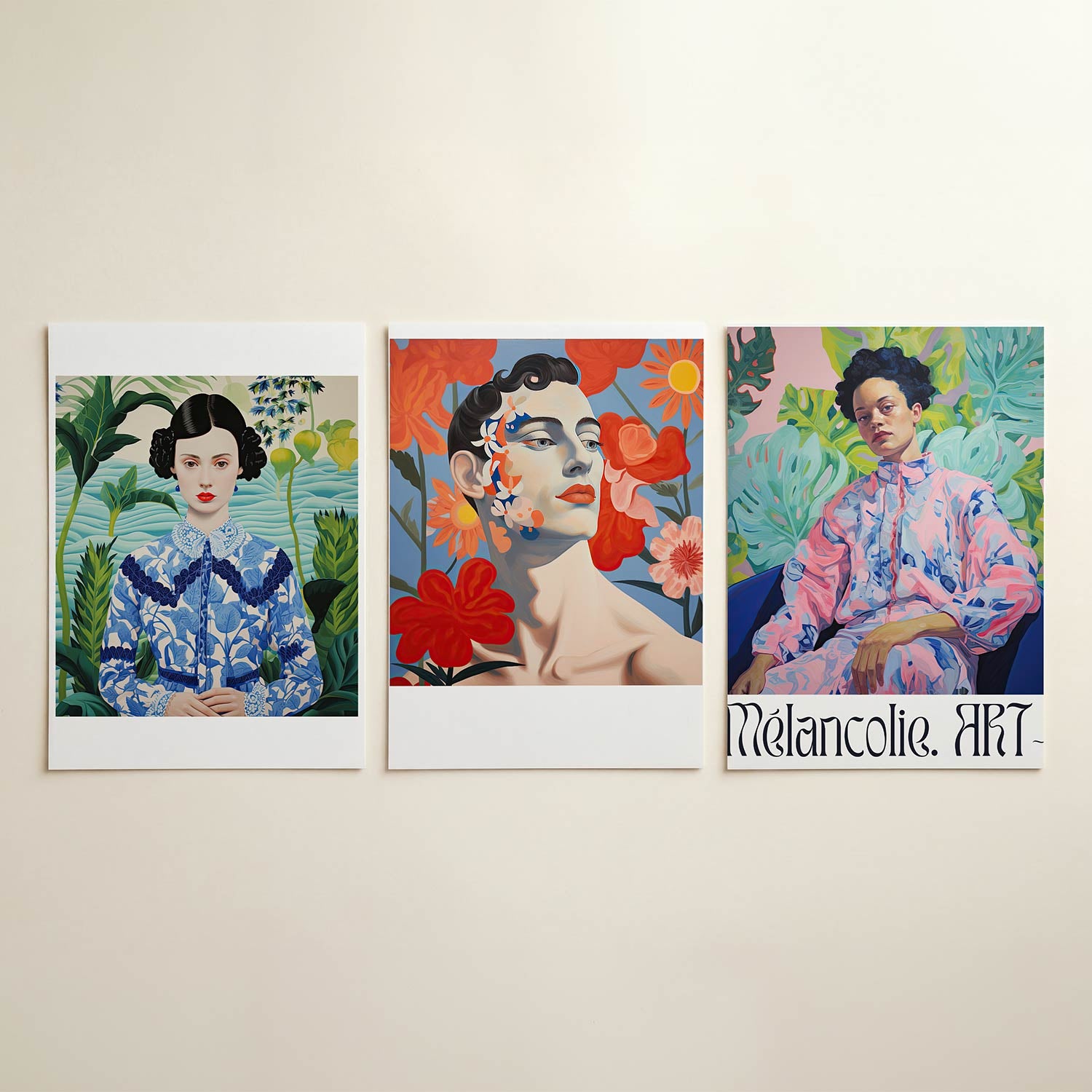 Natuurlijke harmonie Posterset