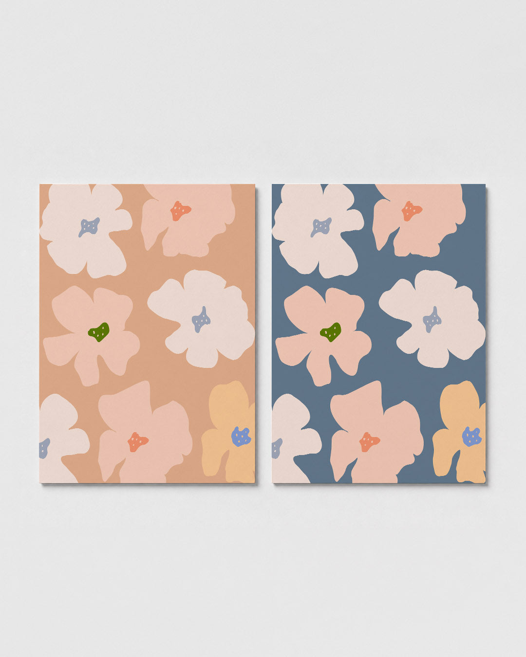 Bloemvormen en kleuren Posterset