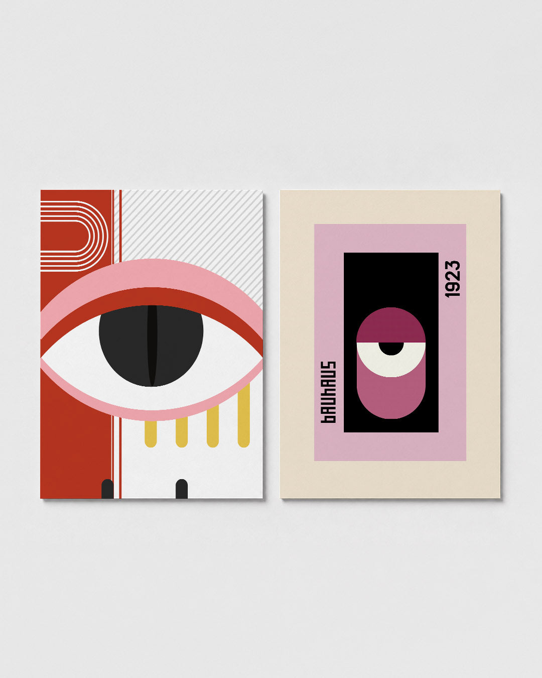 Oog en lijnen Posterset