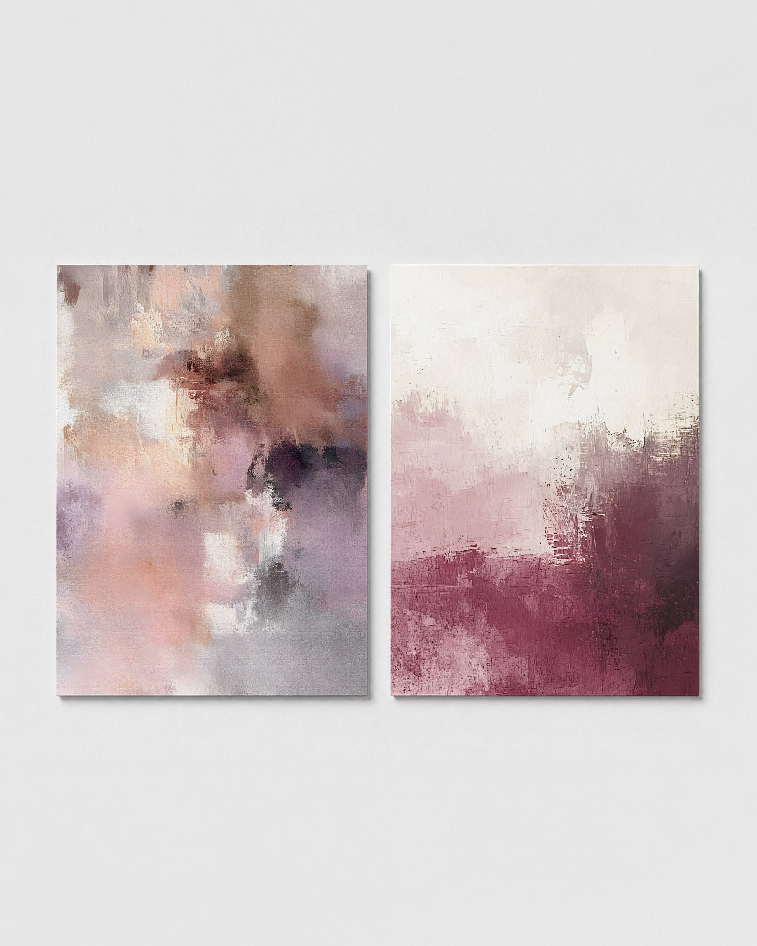 Zachte kleurvlakken Posterset