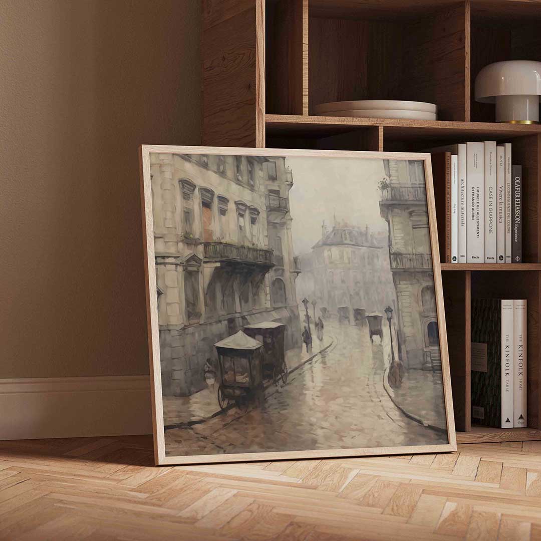 Historische straat Poster