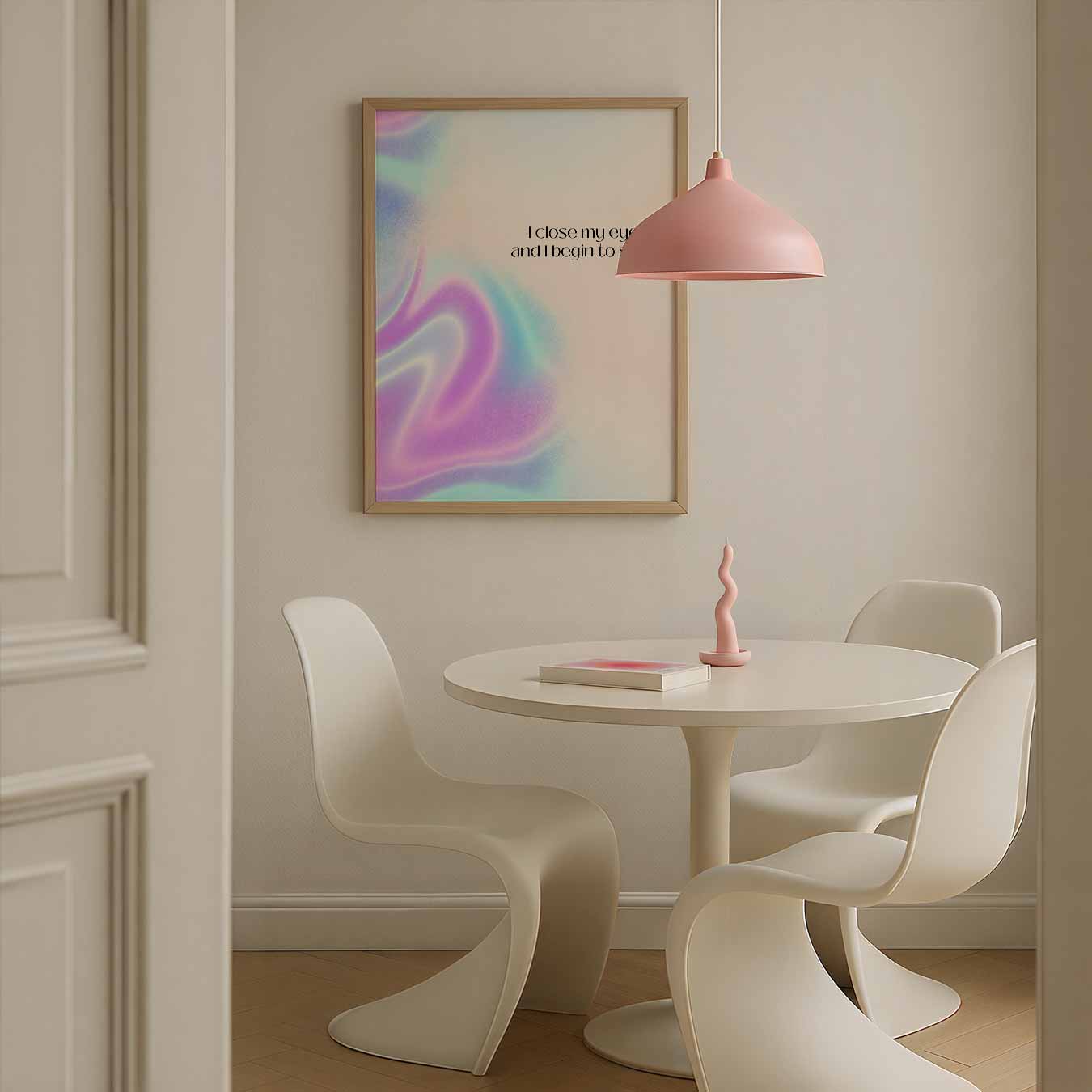 I Close My Eyes Poster-WallArtistic