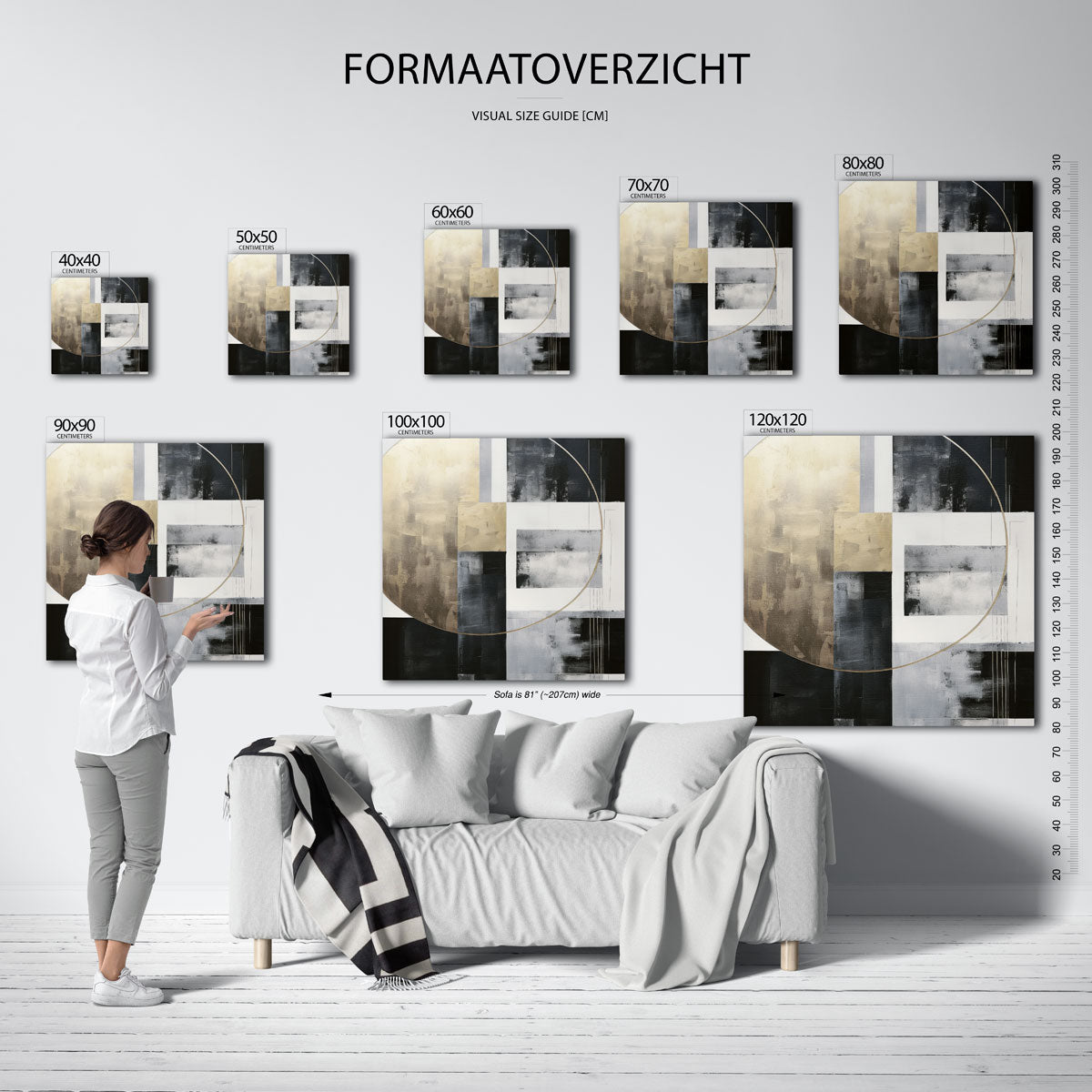 Geometrische vormen Poster
