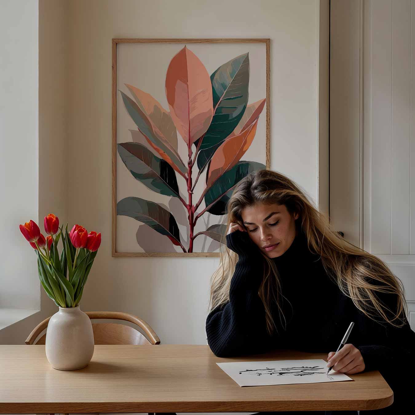 Botanische Kunstposter-WallArtistic
