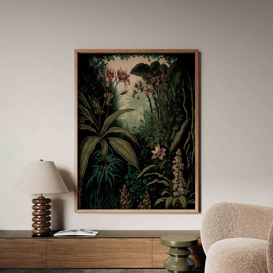 Weelderige planten Poster