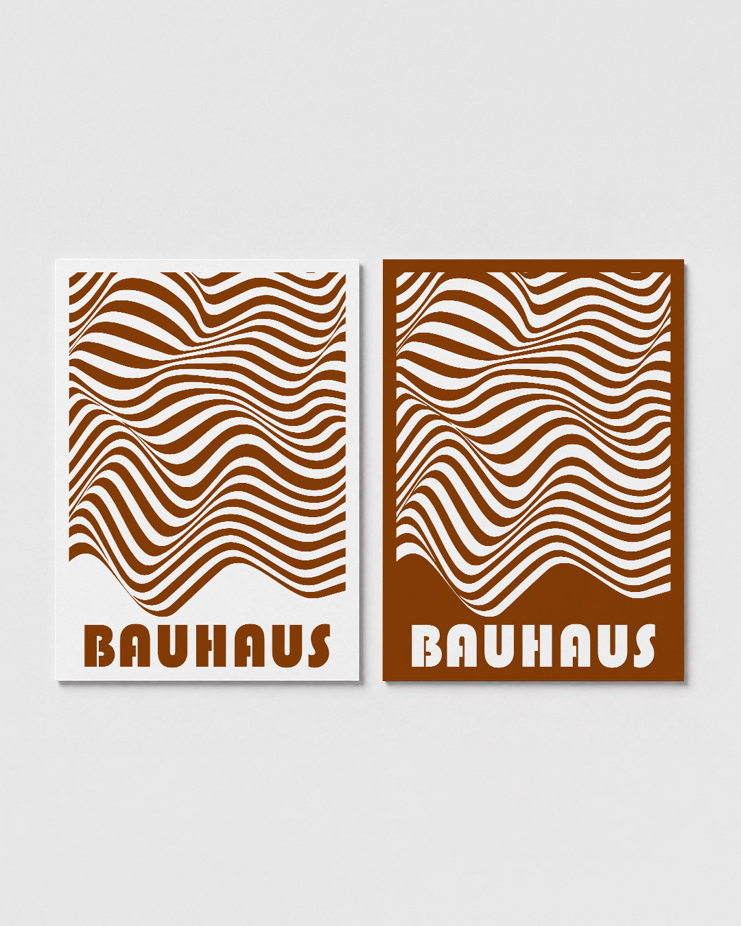 Golvend lijnenspel Postersets