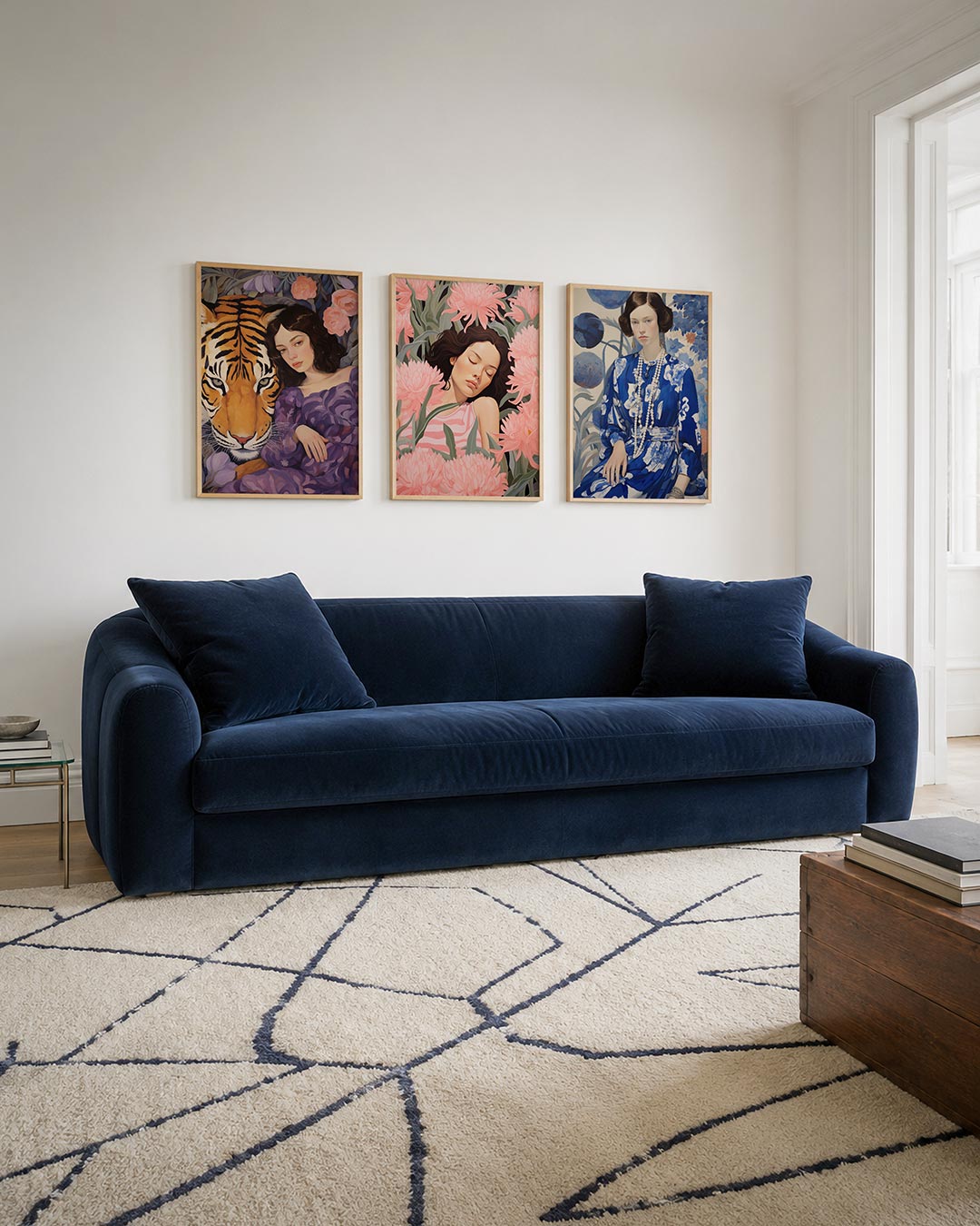 Dier en mens harmonie Posterset