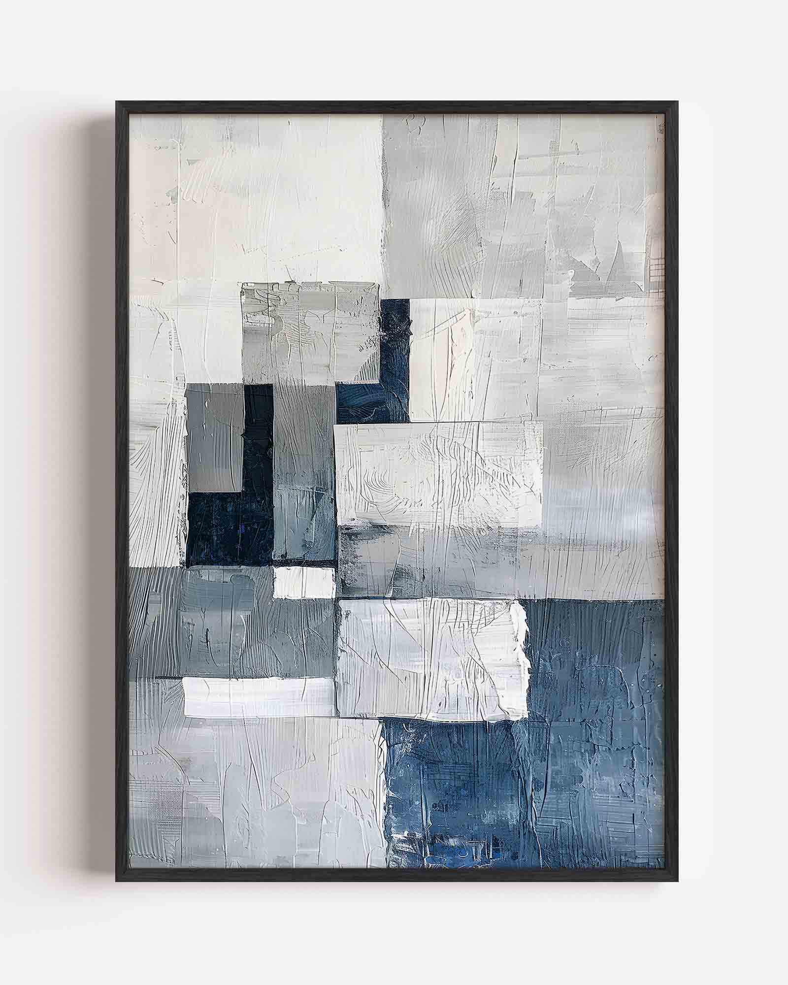 Abstracte rechthoeken Poster