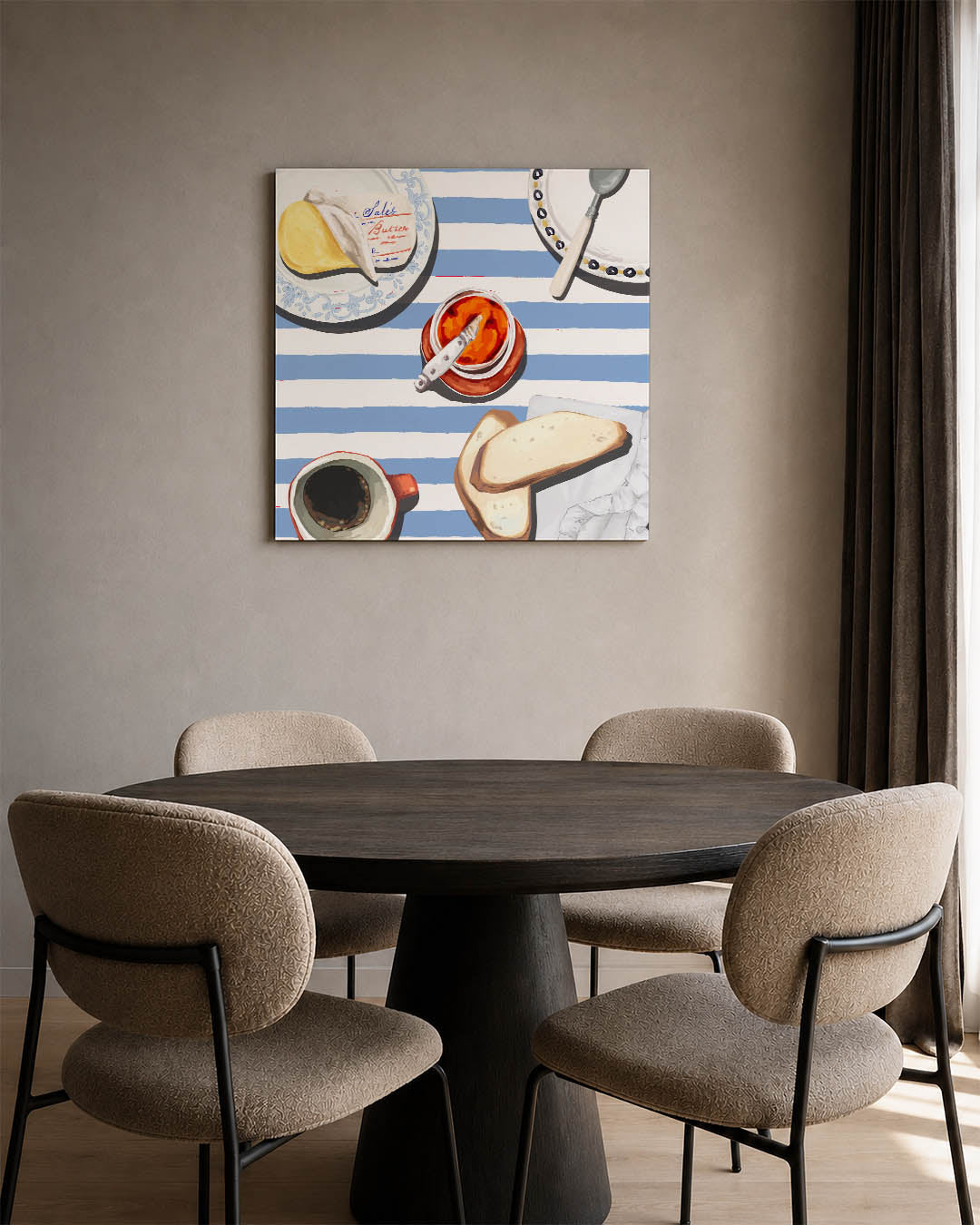Ontbijt compositie Kunstwerk