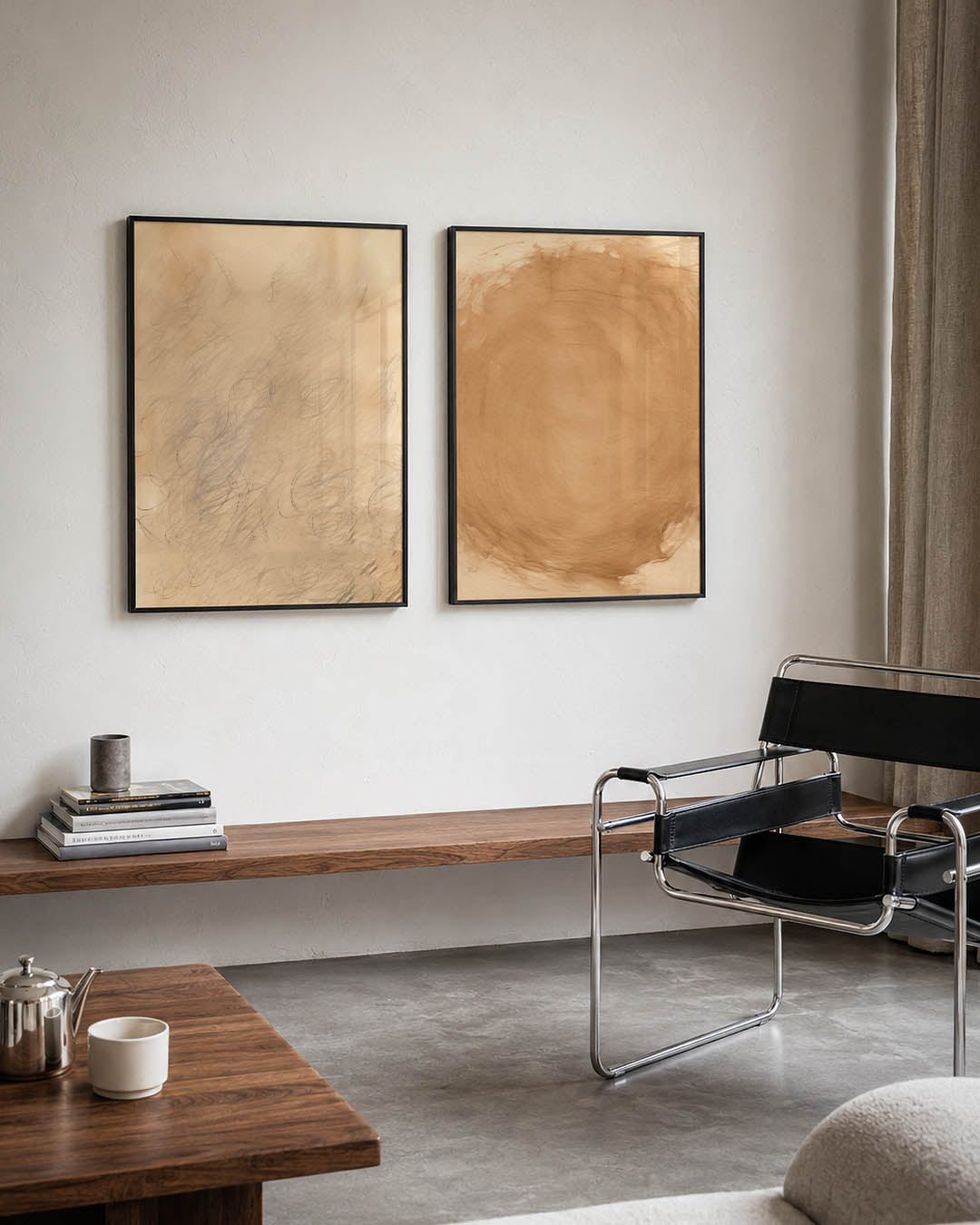 Lijnenspel en vormen Posterset
