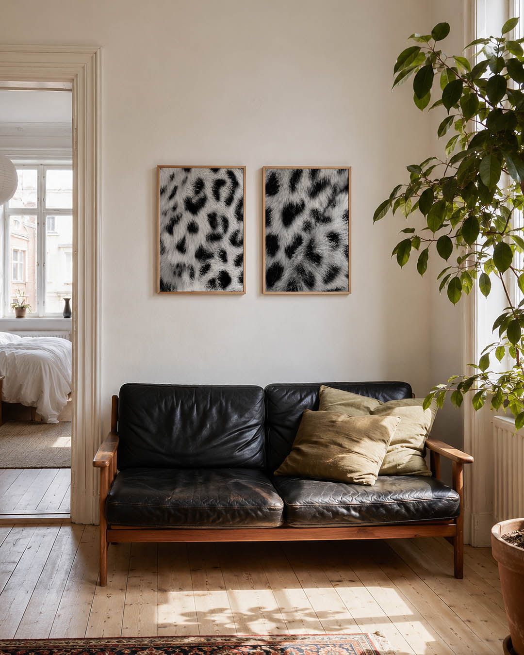 Vlekken en textuur Posterset