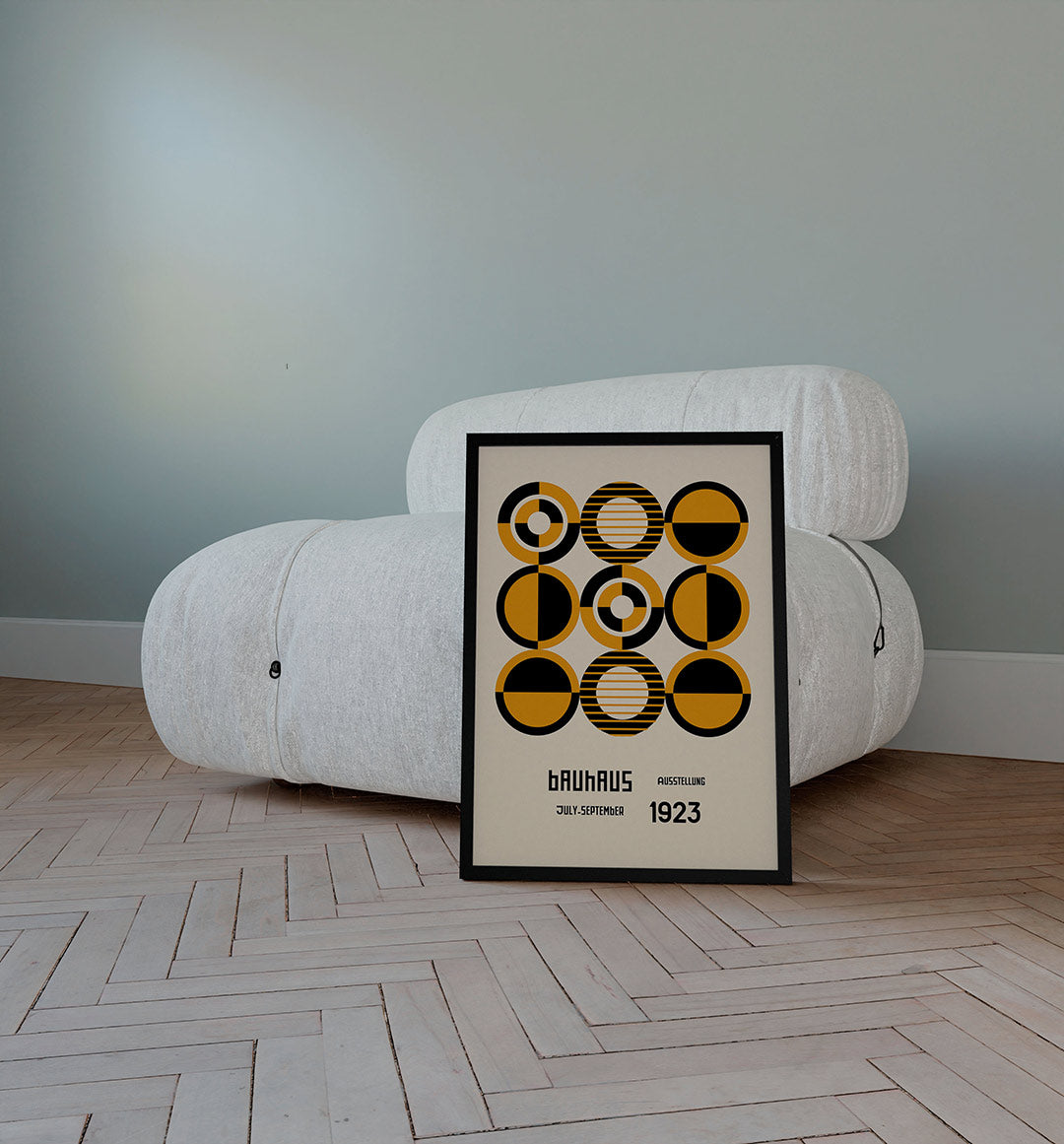 Cirkelritme en kleur Poster