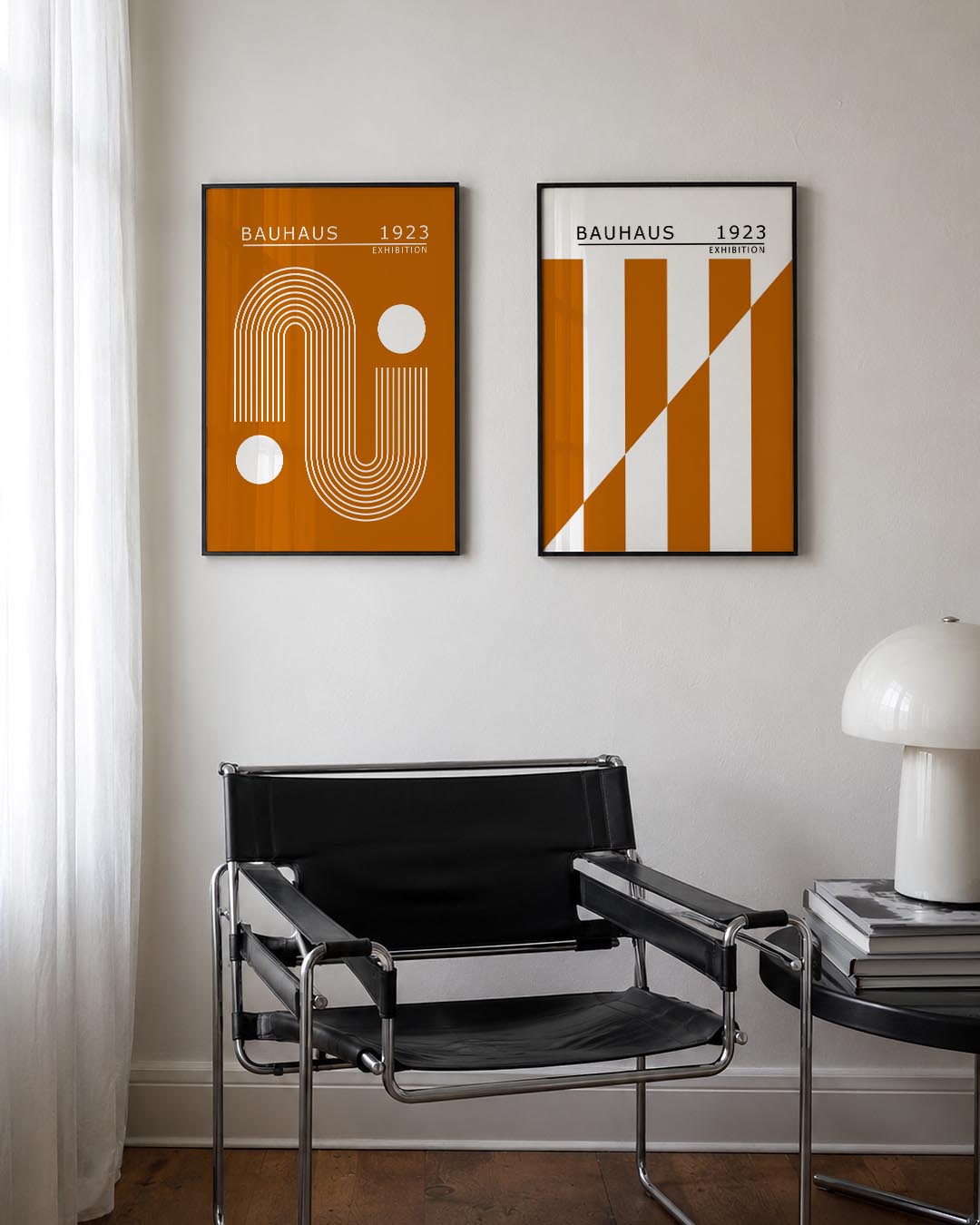 Lijnen en cirkelspel Posterset