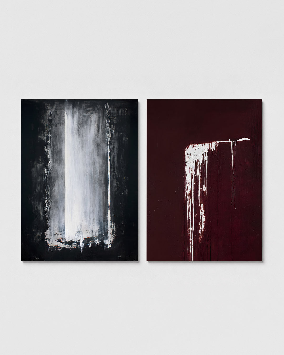 Donkere lijnenspel Posterset