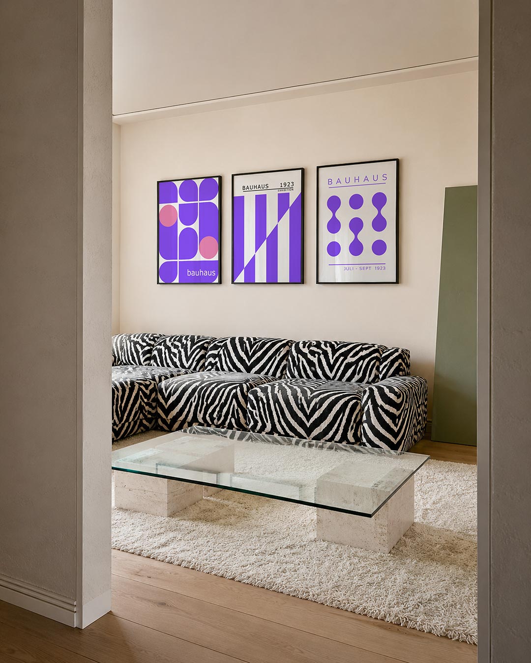 Vormen en vlakken Posterset