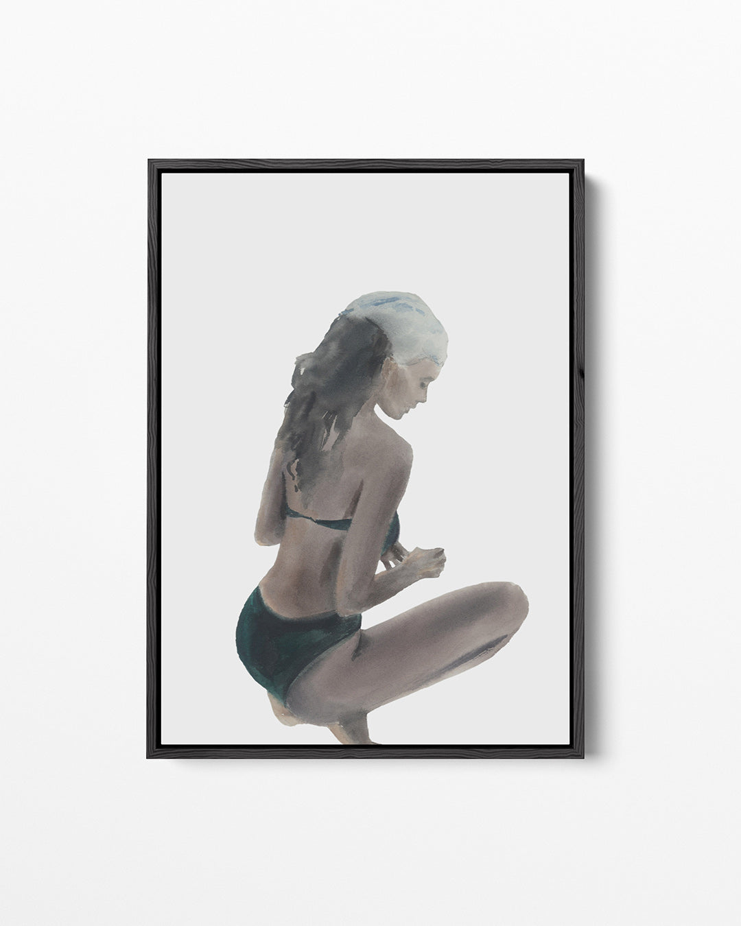 Zittende vrouw Kunstwerk