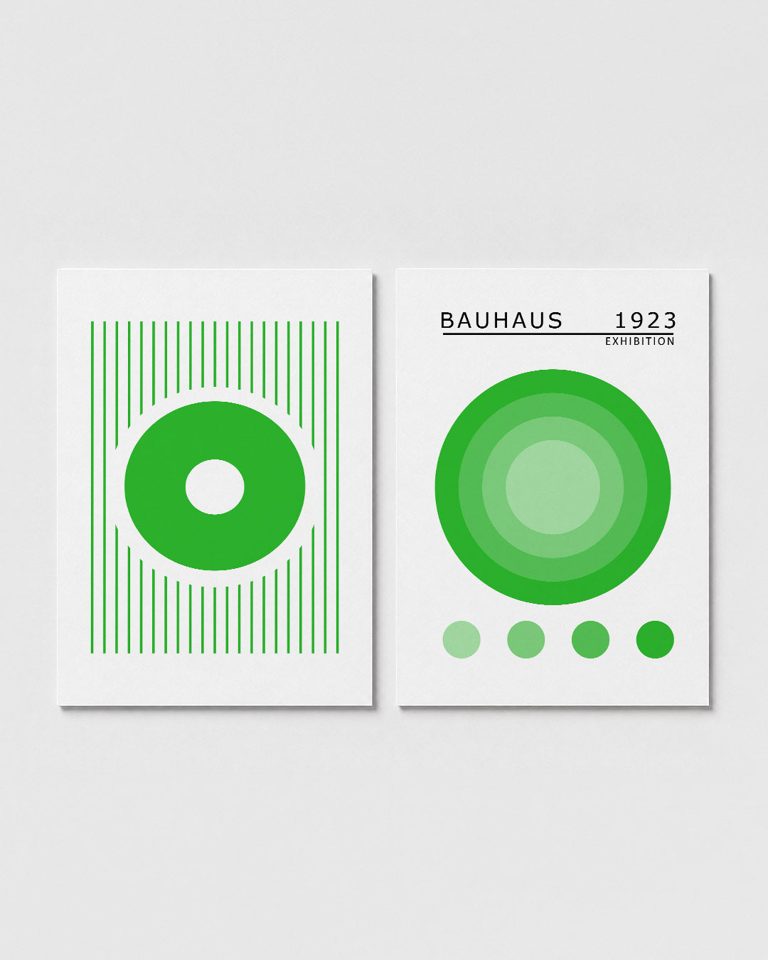 Cirkel en lijnen Posterset