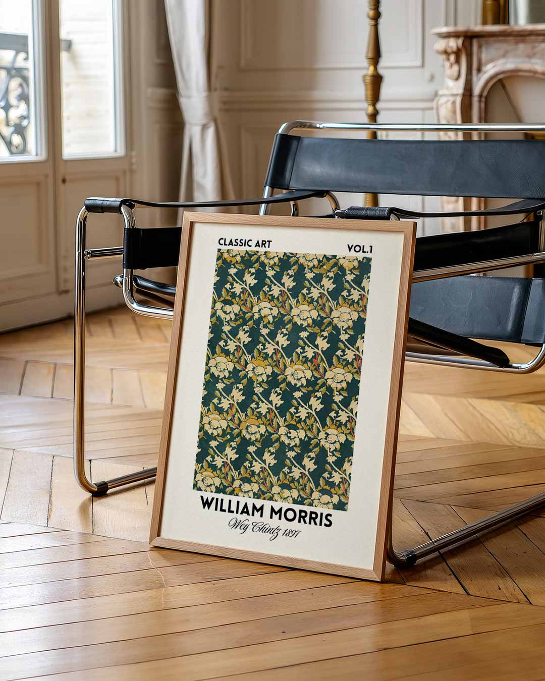 Klassieke Bloemenpracht Poster-WallArtistic