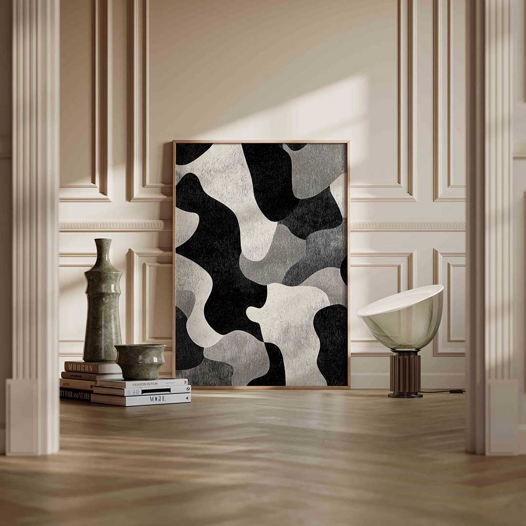 Abstracte vormen Poster
