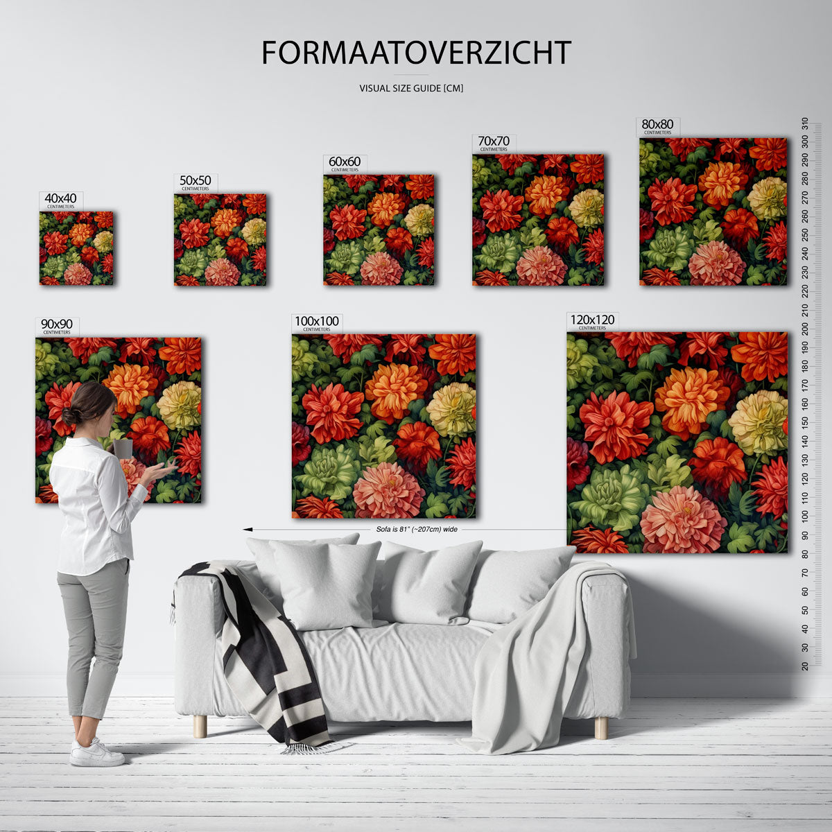 Bloemenpracht Poster