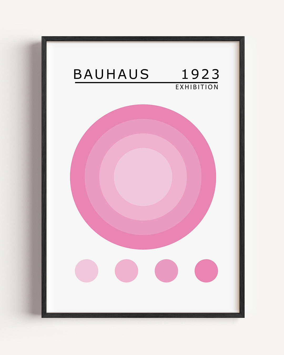 Cirkelvormen en kleuren Poster