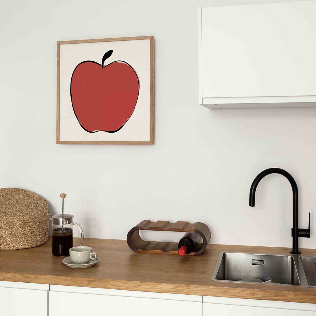 Rode appel Poster