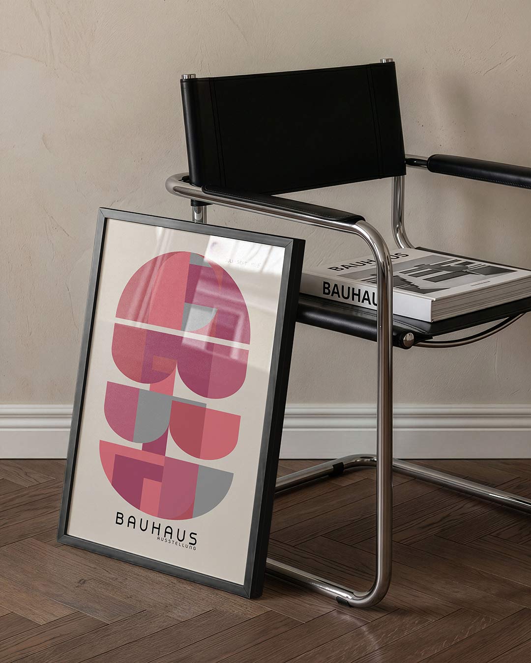 Vormritme en kleurvlakken Poster