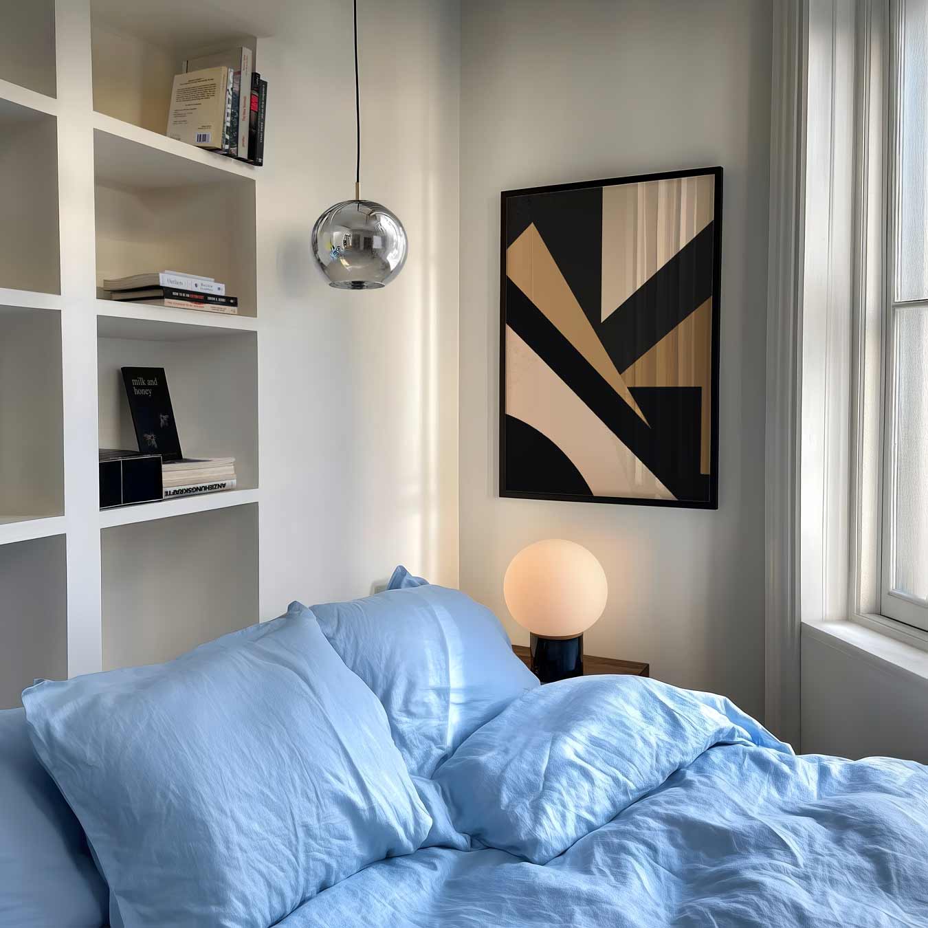 Moderne Abstracte Geometrische Poster-WallArtistic