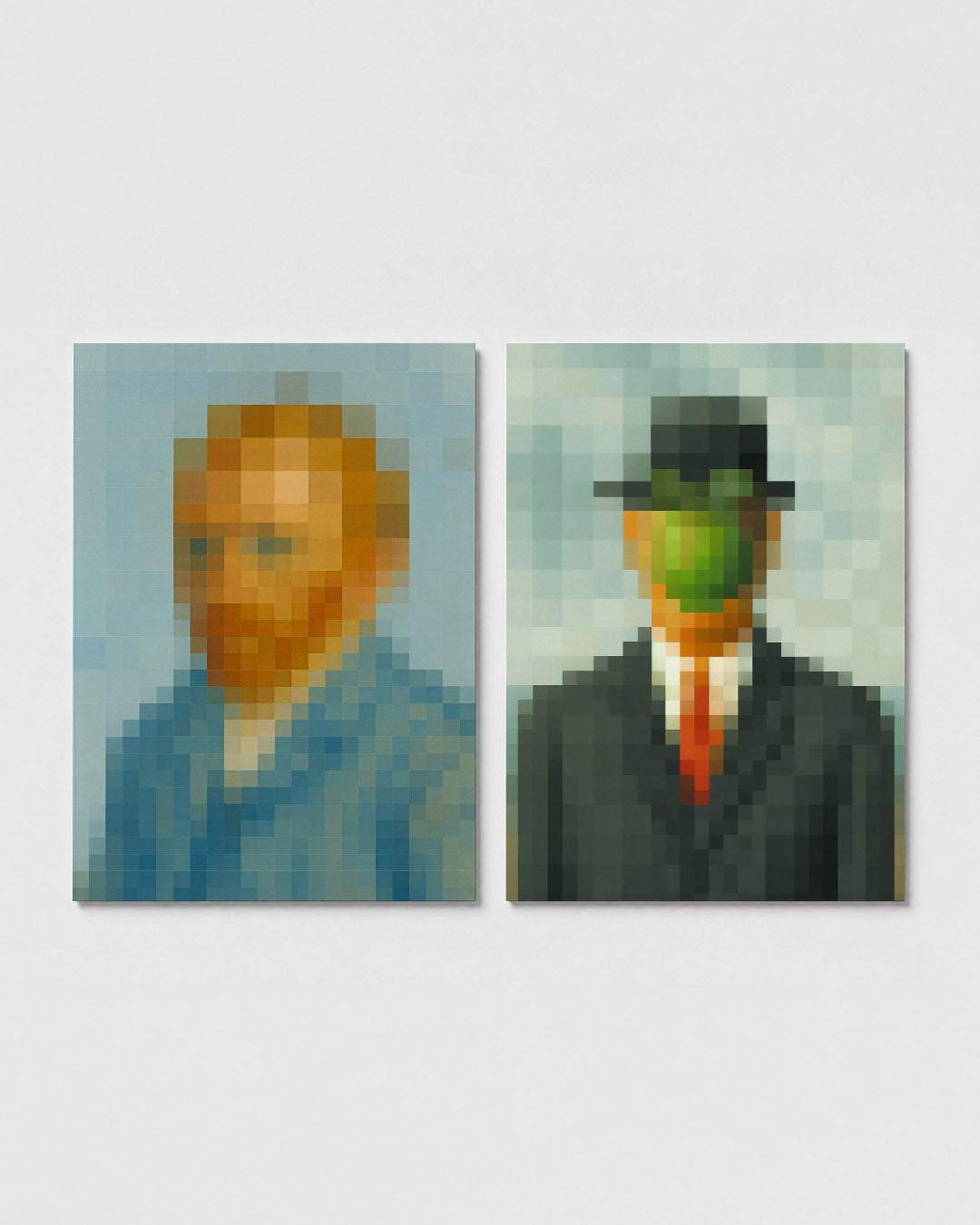 Pixel portret Posterset