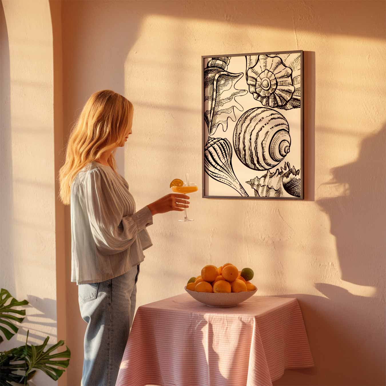 Schelpen Kunstposter-WallArtistic