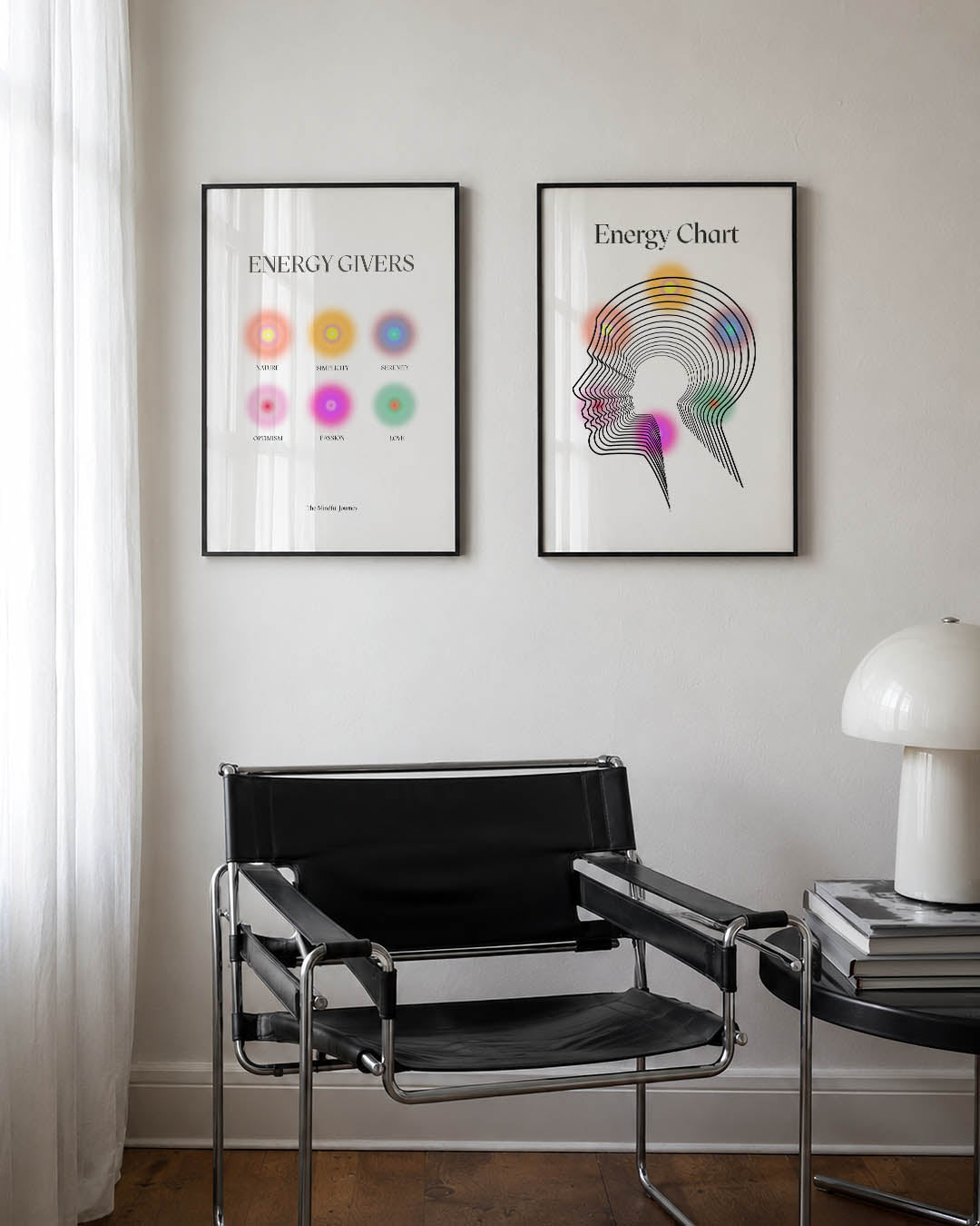 Kleurvolle cirkelharmonie Posterset